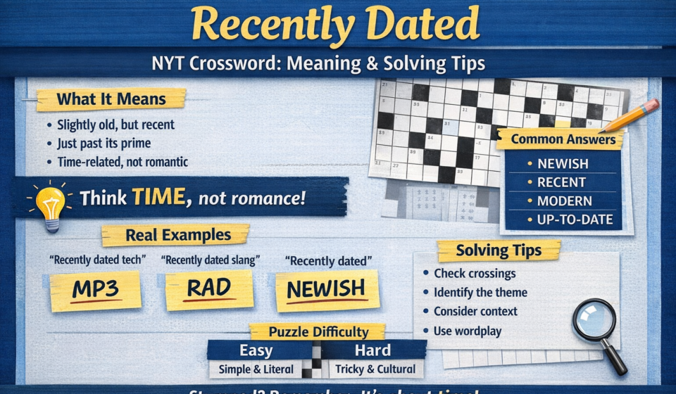 Recently Dated NYT Crossword