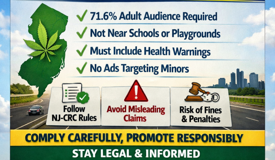 Can Cannabis Businesses in New Jersey Advertise on Billboards?