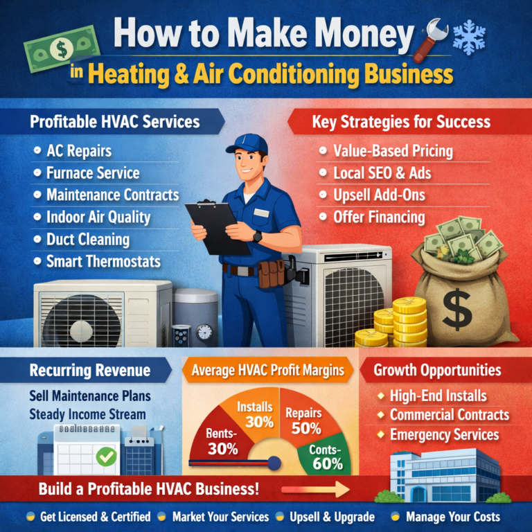 How to Make Money in Heating and Air Conditioning Business (Complete Guide)