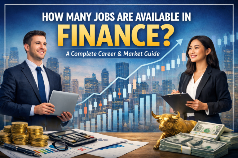 how many jobs are available in finance​