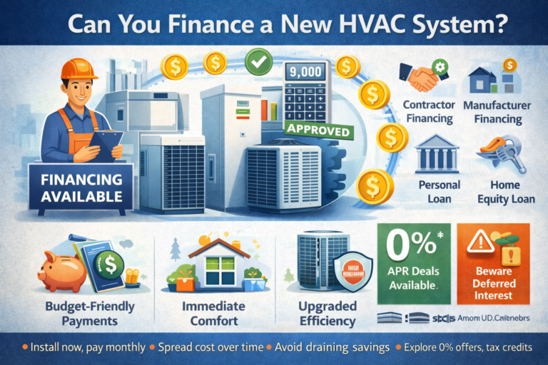 Can You Finance a New HVAC System? A Complete Cost, Options & Approval Guide