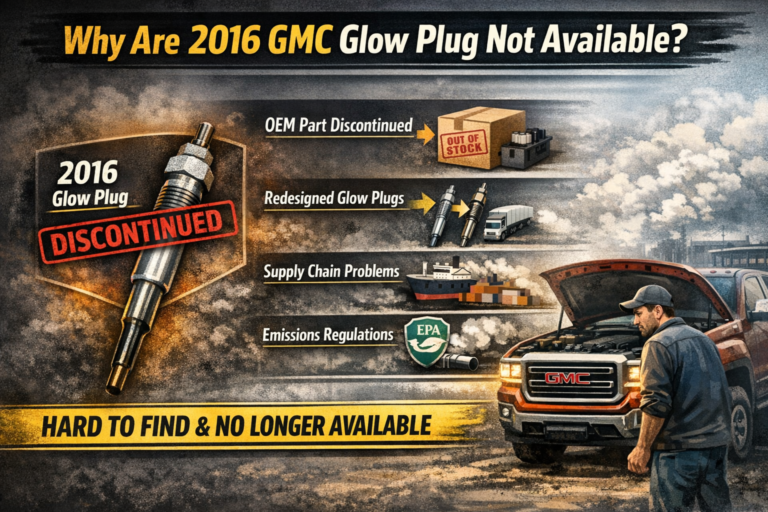 Why Are 2016 GMC Glow Plug Not Available? Explained