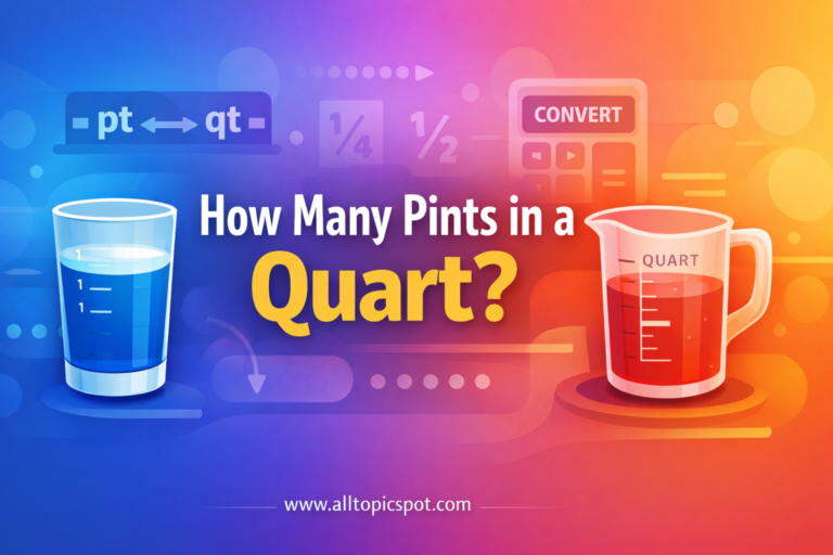 How Many Pints in a Quart?