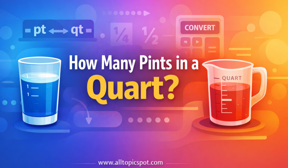 How Many Pints in a Quart?