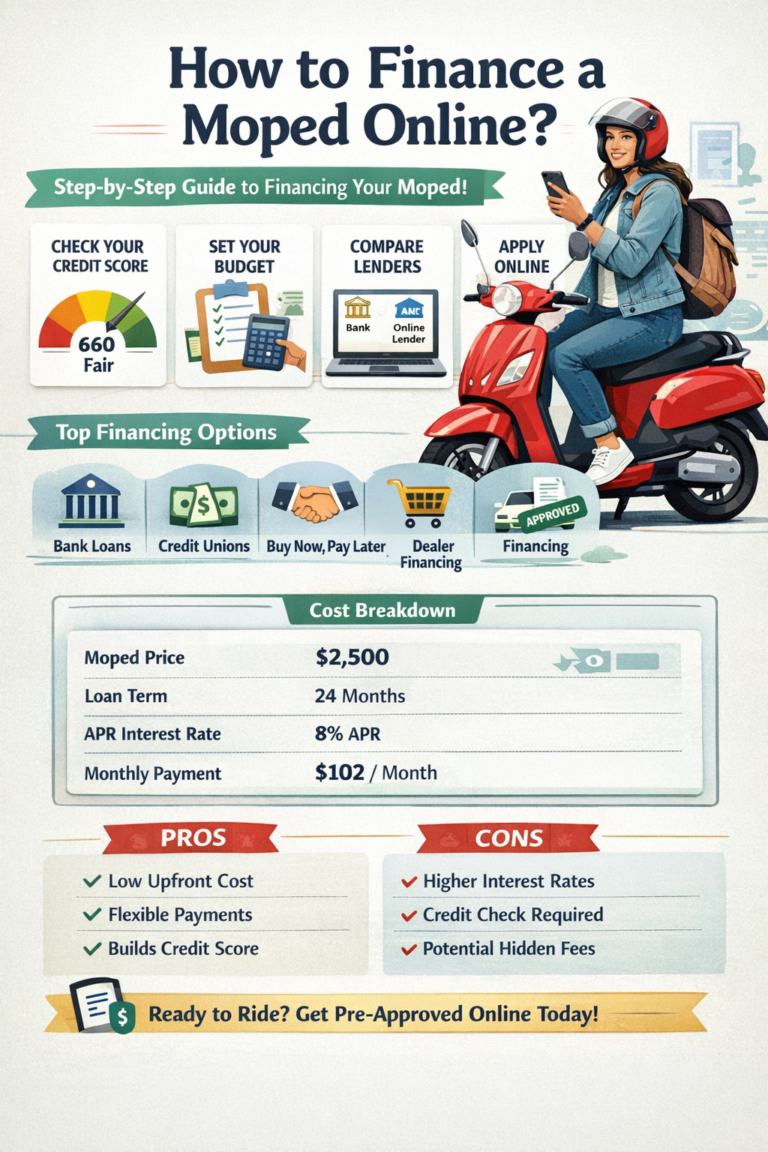 How to Finance a Moped Online – Step-by-Step Guide