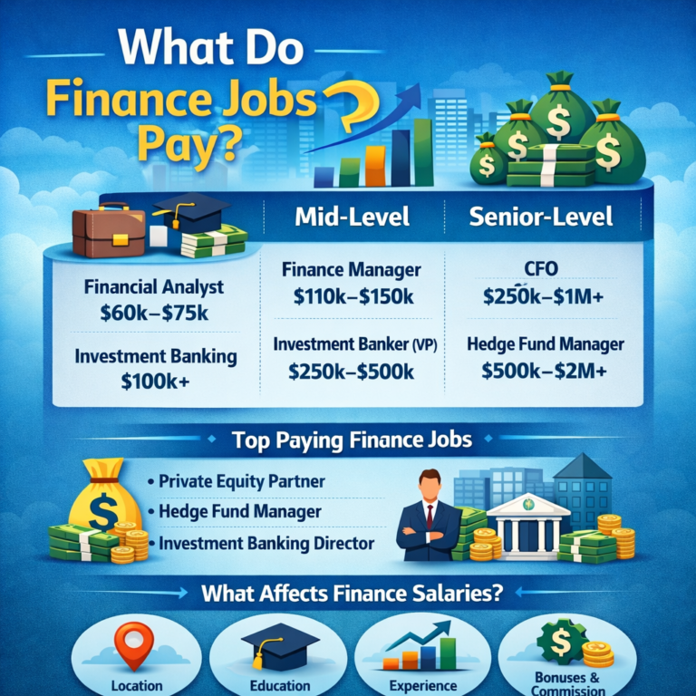 What Do Finance Jobs Pay (2026 Salary Guide)