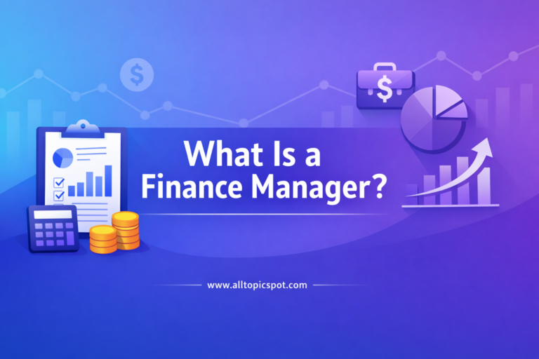 What Is a Finance Manager?