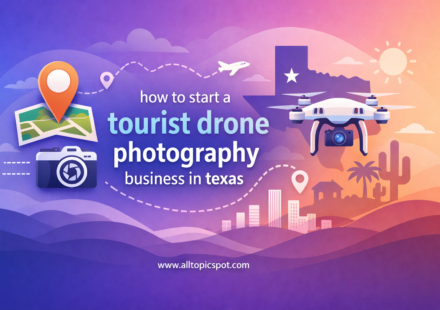 how to start a tourist drone photography business in texas
