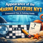 Appearance of the Marine Creature NYT