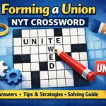 Forming a Union NYT Crossword