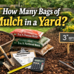 How many bags of mulch in a yard.