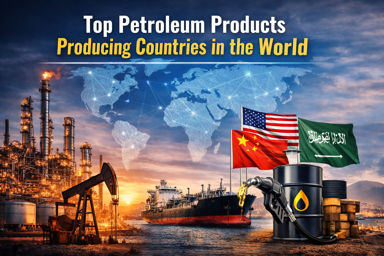 Petroleum Products Producing Countries in the World Global Leaders in Oil Refining
