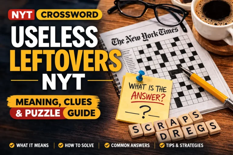 Useless Leftovers NYT