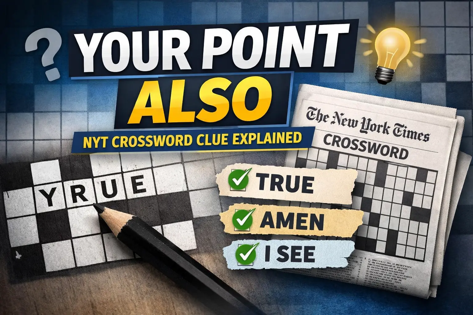 Your Point Also NYT