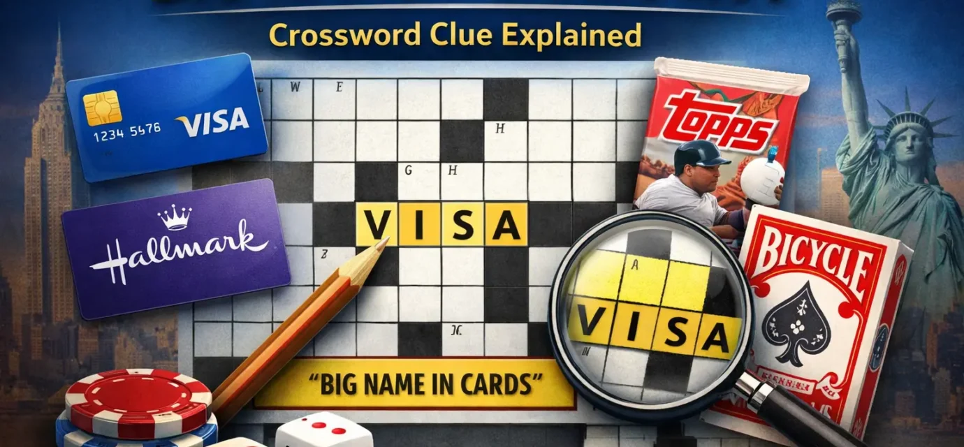 big name in cards nyt