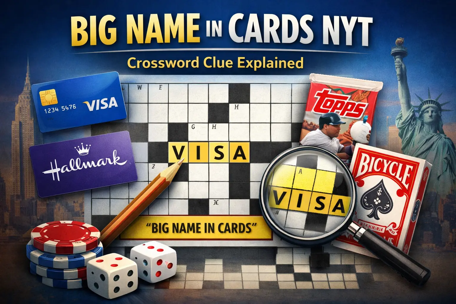 big name in cards nyt