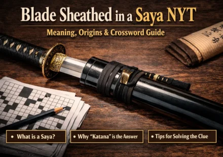 blade sheathed in a saya nyt