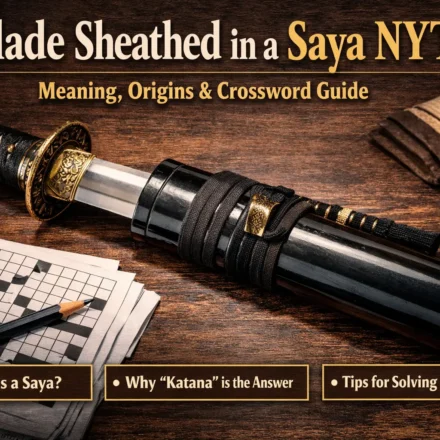 blade sheathed in a saya nyt