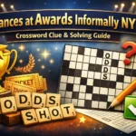 chances at awards informally nyt