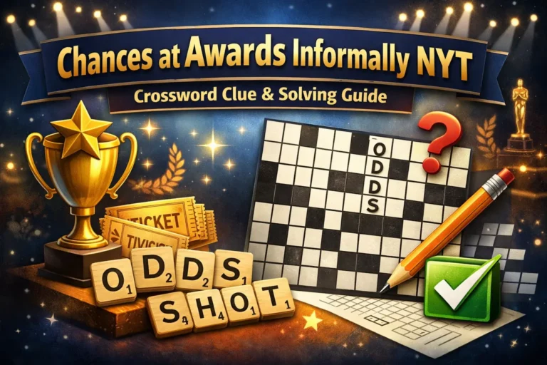 chances at awards informally nyt