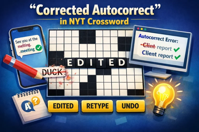 corrected autocorrect nyt