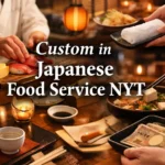 custom in japanese food service nyt