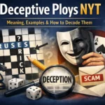 deceptive ploys nyt