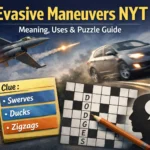 evasive maneuvers nyt