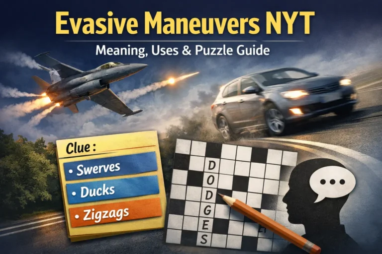 evasive maneuvers nyt