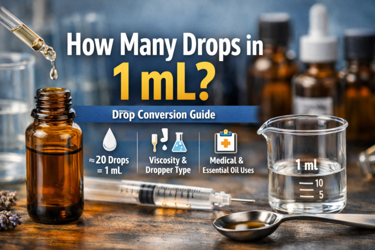 How Many Drops in 1 mL?