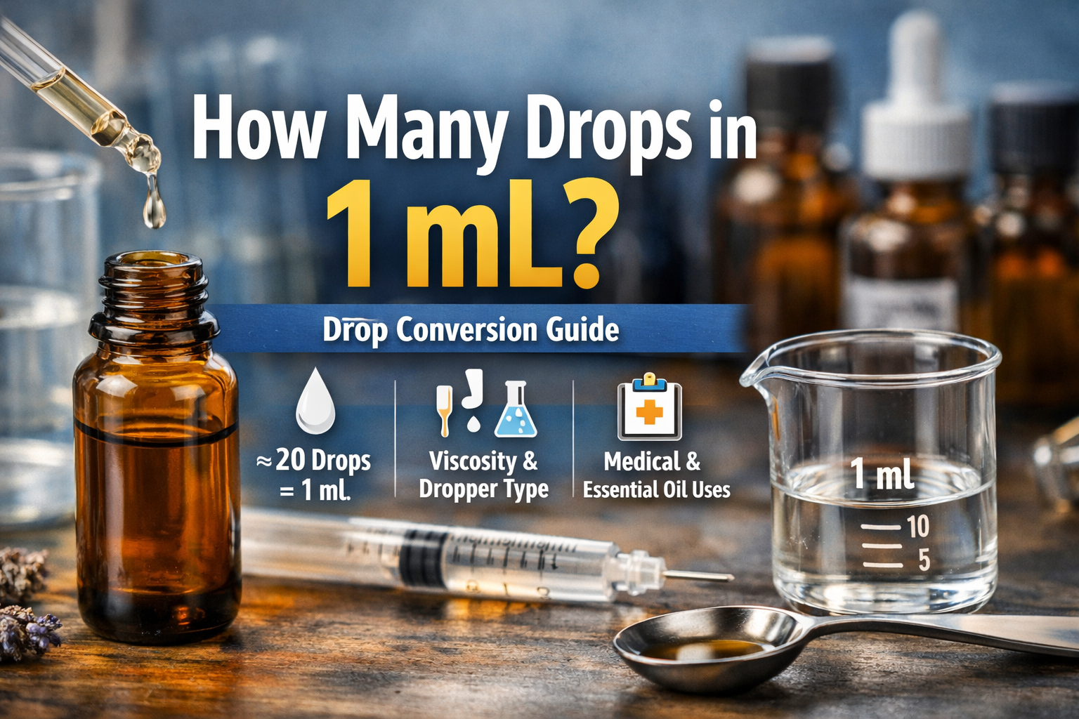 How Many Drops in 1 mL?
