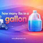 how many lbs in a gallon