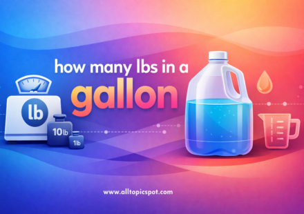 how many lbs in a gallon