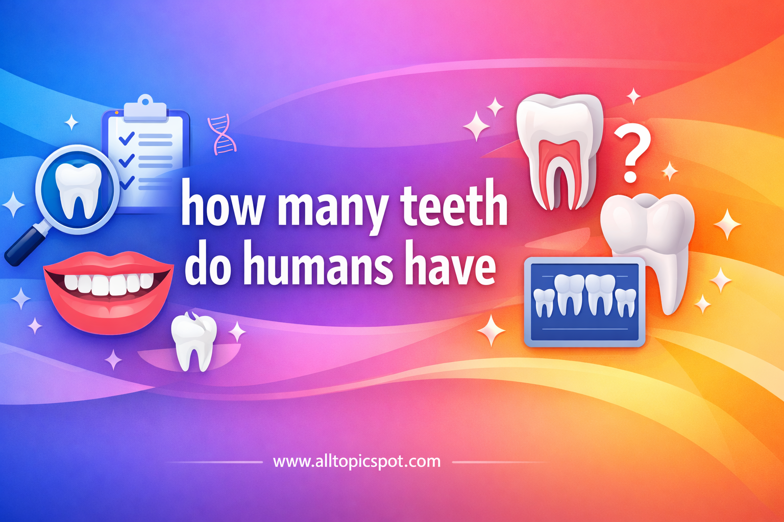 how many teeth do humans have