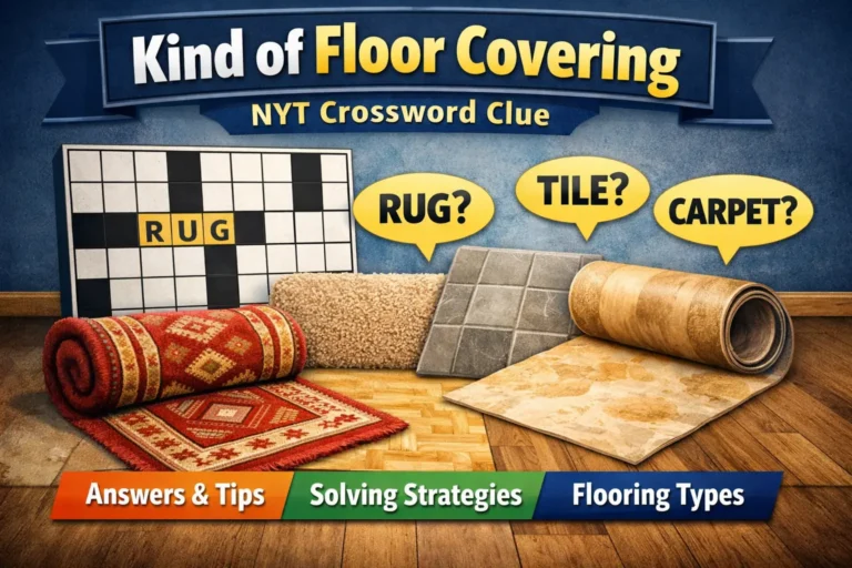 kind of floor covering nyt