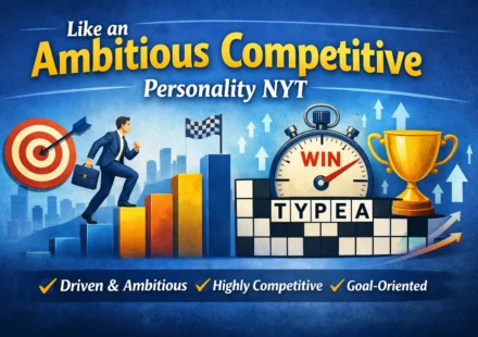 like an ambitious competitive personality nyt