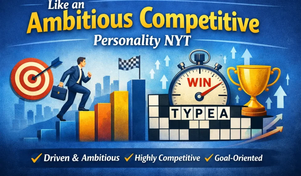 like an ambitious competitive personality nyt
