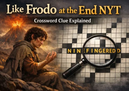 like frodo at the end nyt