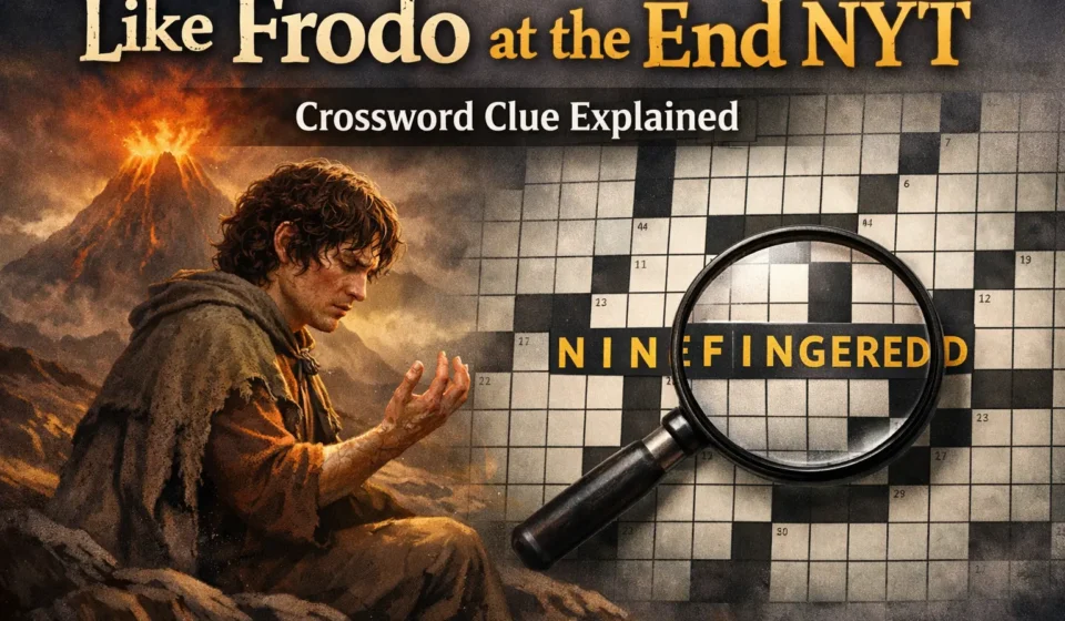 like frodo at the end nyt