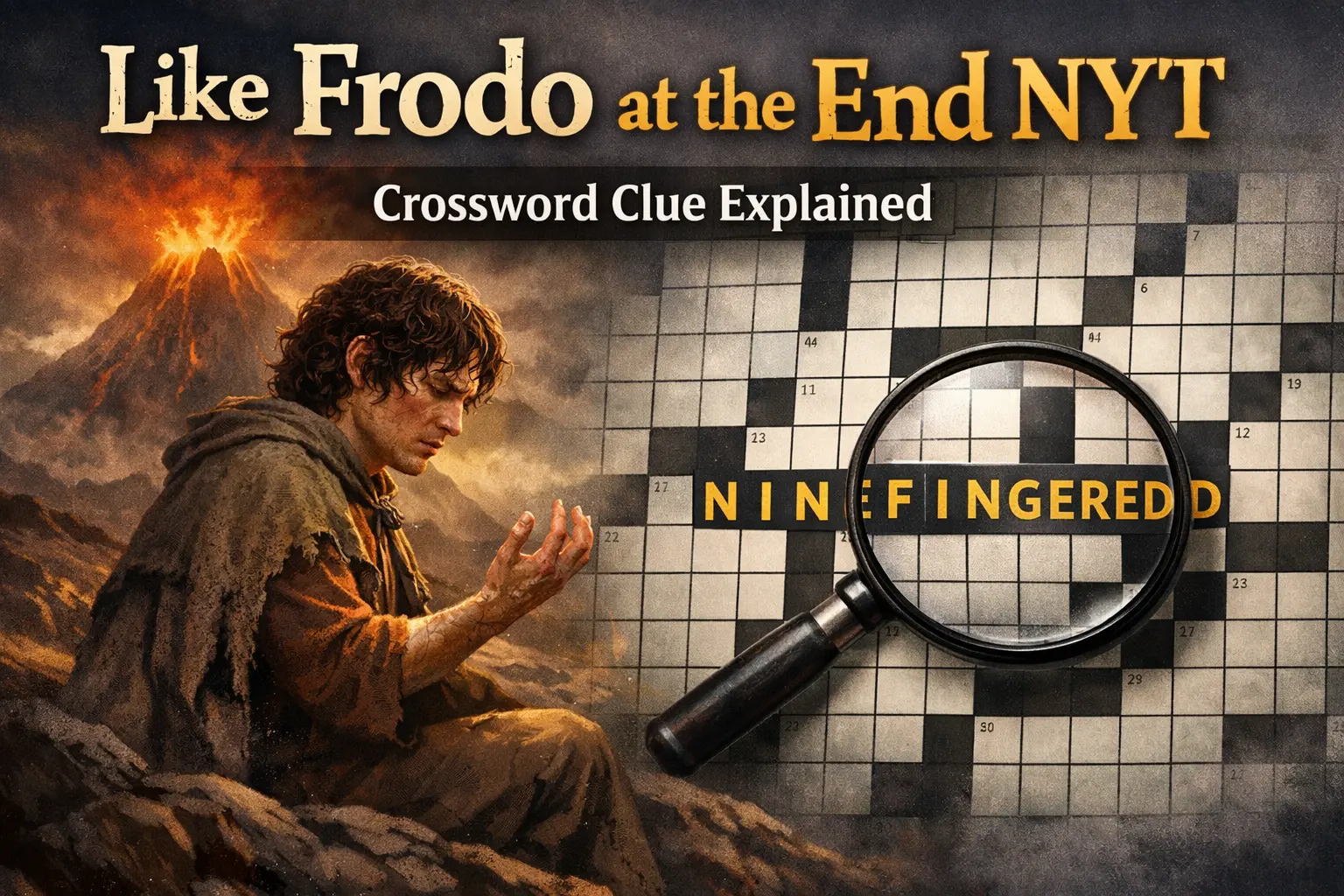 like frodo at the end nyt