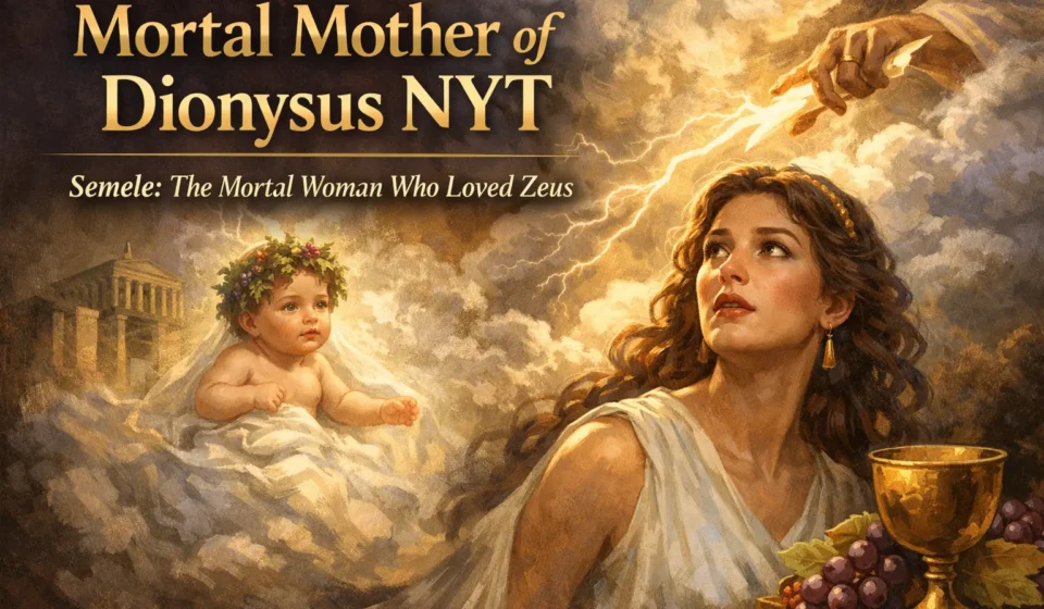mortal mother of dionysus nyt