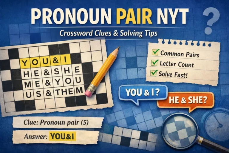 pronoun pair nyt