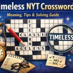 timeless nyt crossword