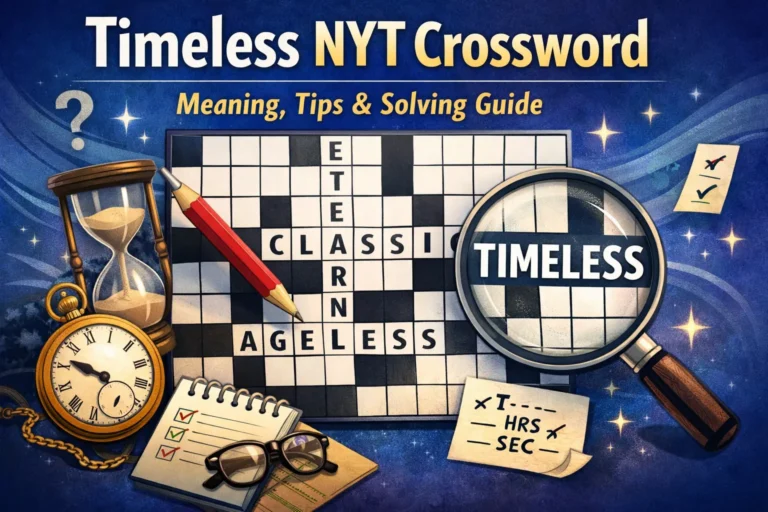timeless nyt crossword