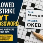 allowed to strike nyt crossword