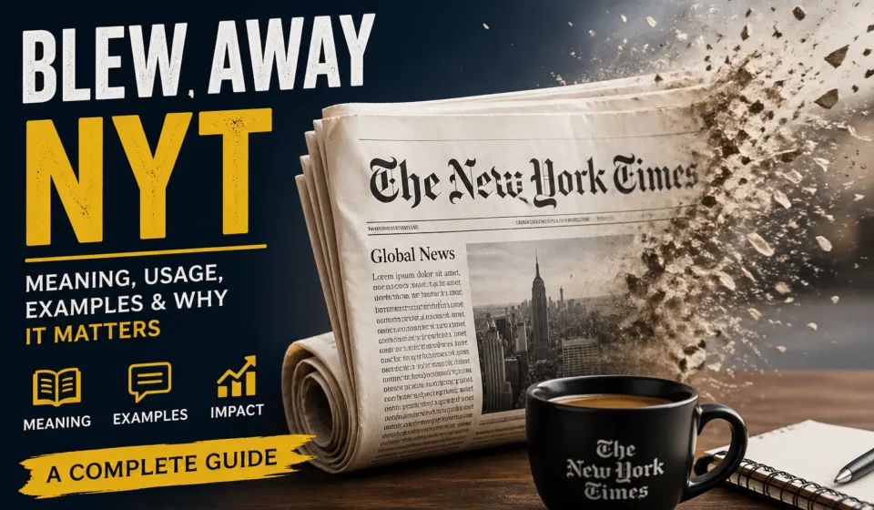 blew away nyt
