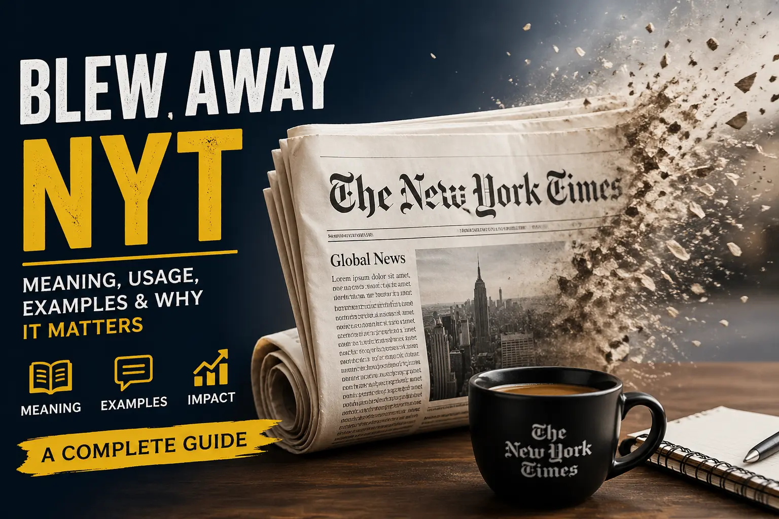 blew away nyt