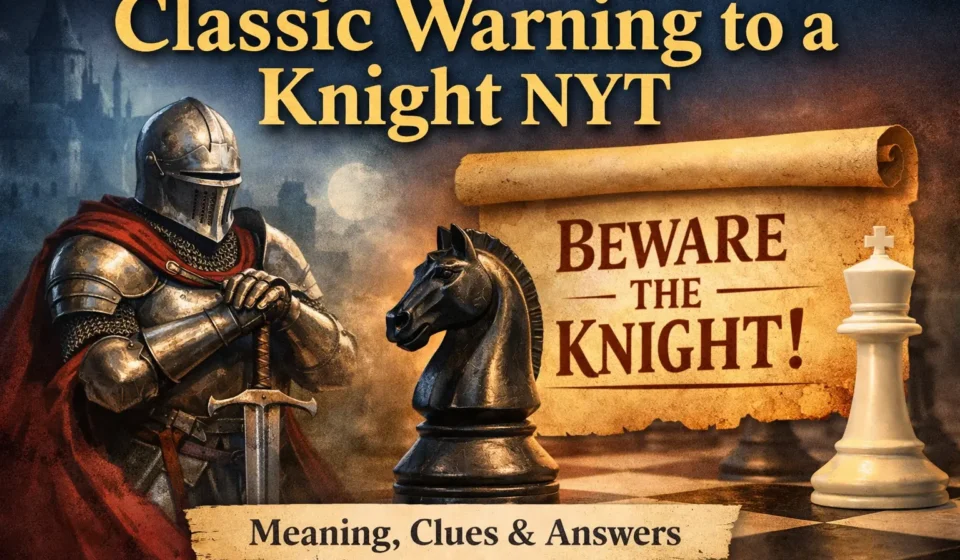 classic warning to a knight nyt