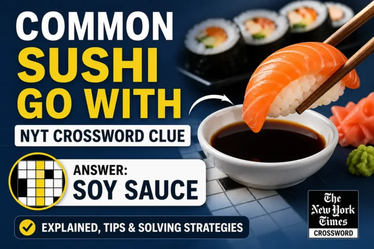 common sushi go with nyt