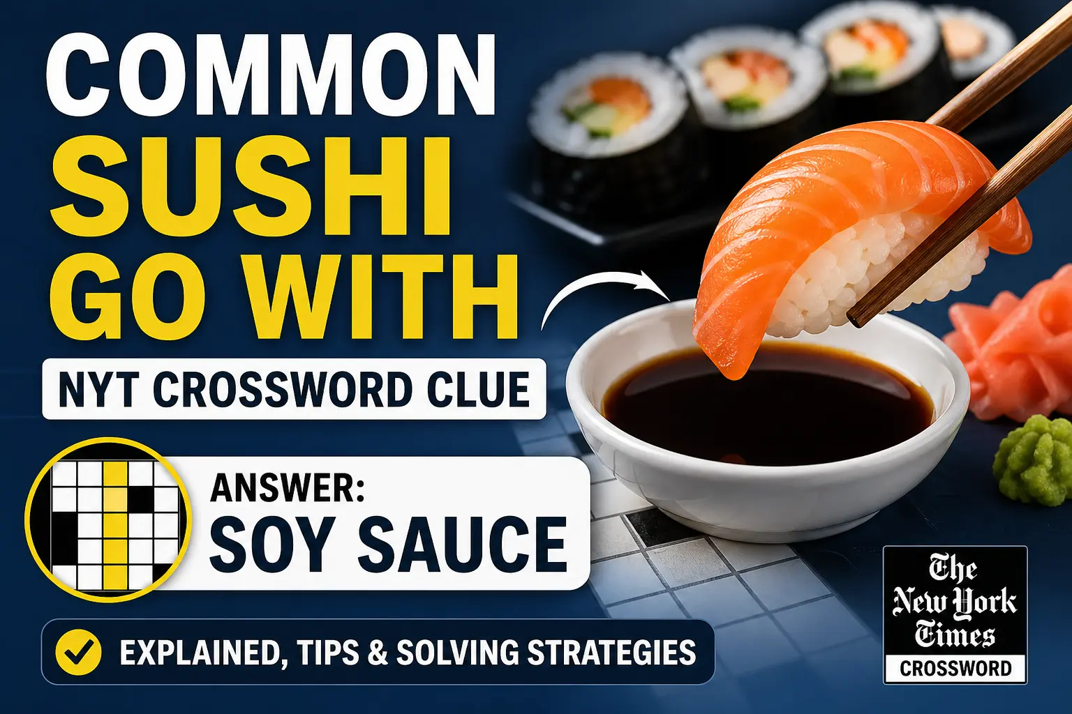 common sushi go with nyt